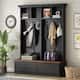 Option Black + Dark Walnut