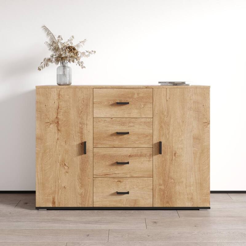 Soho 52-inch Modular Modern Sideboard - Oak
