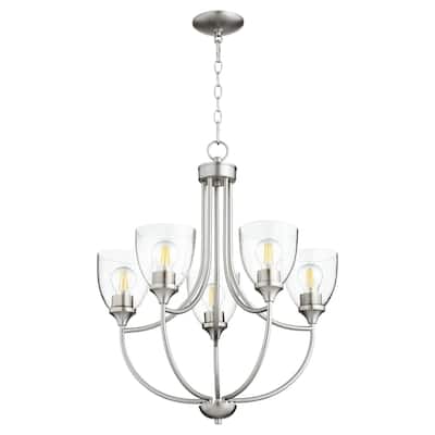 Quorum International Enclave 5 Light 24" Wide Chandelier