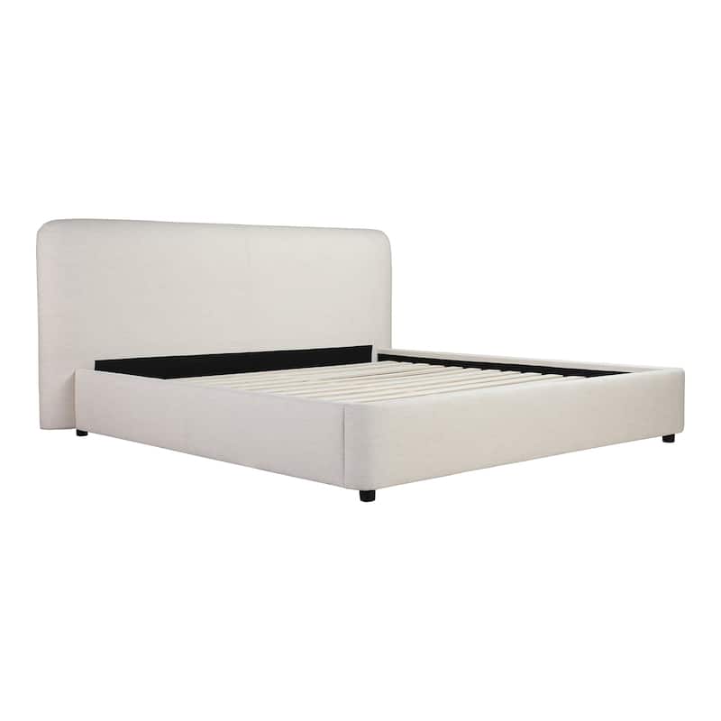 Aurelle Home Modern Upholstered Platform Bed