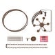 preview thumbnail 12 of 11, The Gray Barn Farmhouse 6-Light Rustic Drum Chandelier Island Light for Dining Room - W21.5"x H28"