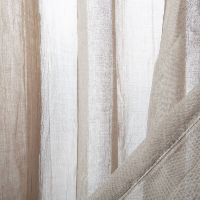 SAFAVIEH Wobke Sheer Window Curtain Panel