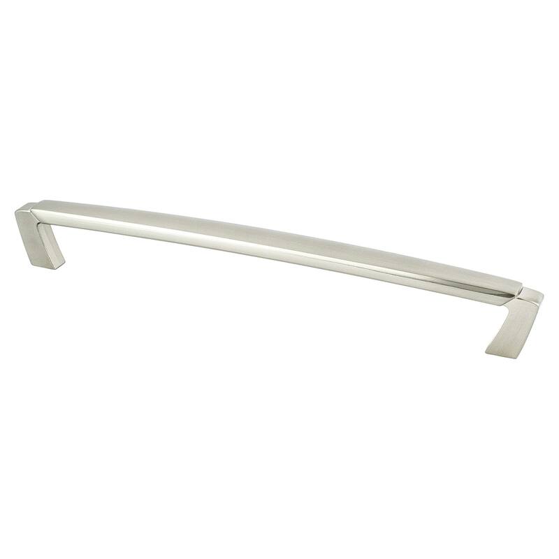 Berenson Vested Interest 8-3/4 Inch Center to Center Handle Cabinet - Brushed Nickel