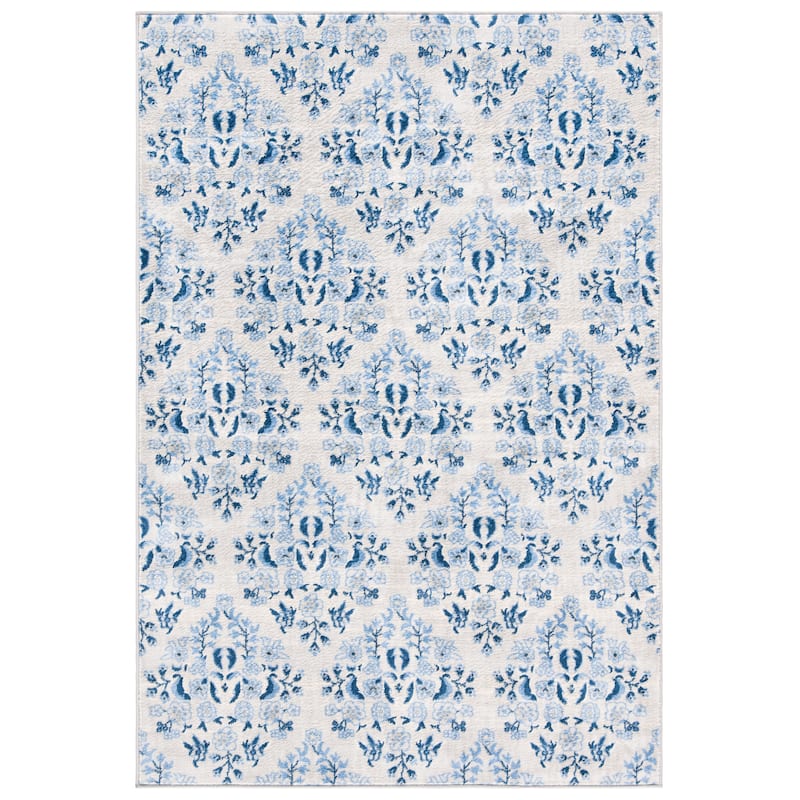 SAFAVIEH Brentwood Feray Traditional Oriental Rug - 3' x 5' - Cream/Blue