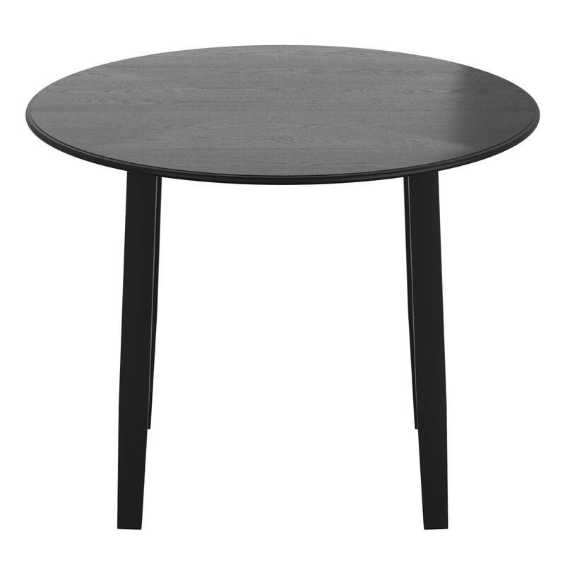 Modern Engineered Wood & Oak Veneer Round Dining Table