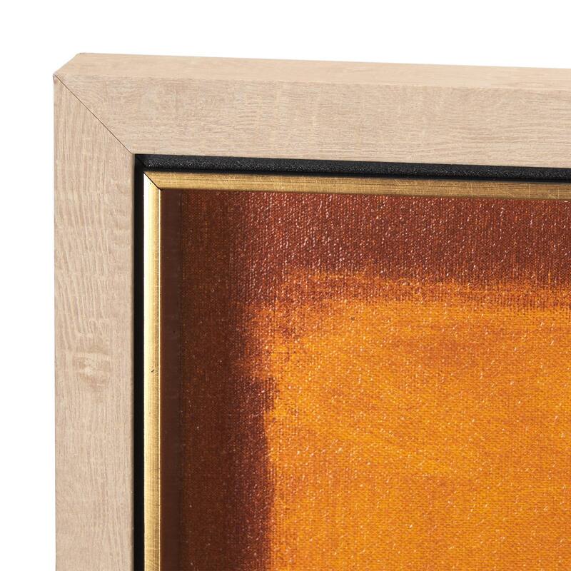 Langarfoss by Maja Gunnarsdottir a Hand Embellished Textured Framed Art Print