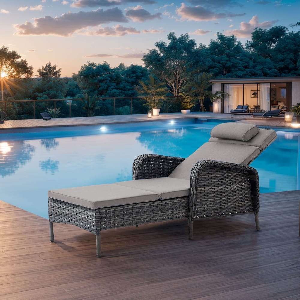 Patio Lounge Chairs Single Lounge Chaise