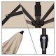 preview thumbnail 58 of 62, North Bend 7.5 Crank Lift Auto Tilt Patio Umbrella by Havenside Home