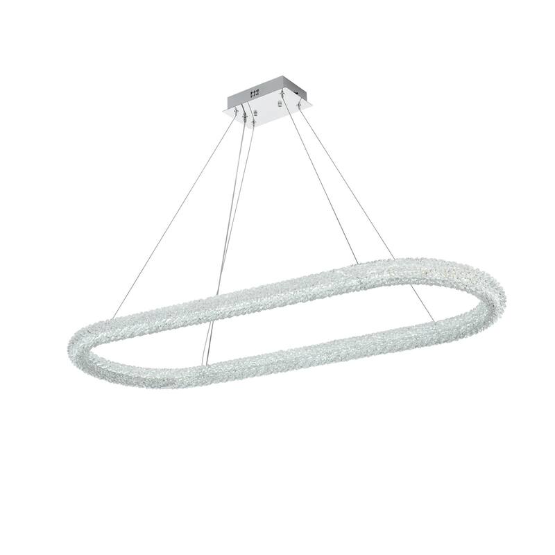 Indigo Home 51 inch Adjustable LED Chandelier
