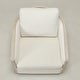 preview thumbnail 165 of 165, KINWELL 31"W Oak Frame Upholstered Swivel Barrel Armchair