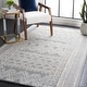 preview thumbnail 1 of 12, SAFAVIEH Handmade Abstract Bernardete Rustic Wool Rug 3' x 5' - Light Blue/Ivory - Rectangle