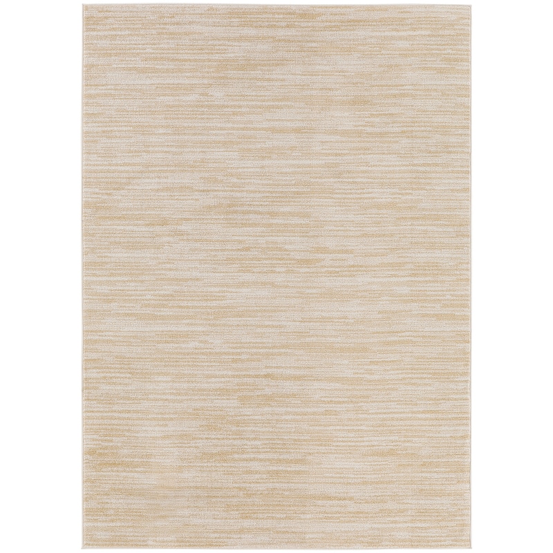 Nourison Essentials Solid Contemporary Indoor/Outdoor Area Rug
