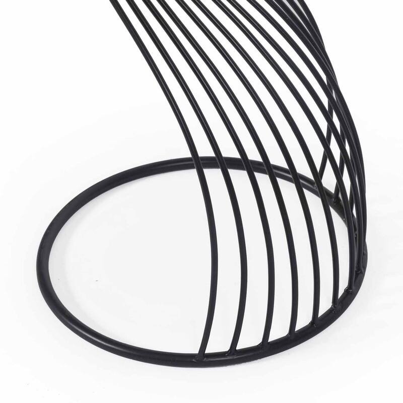 ADECO Metal End Table Side Nightstand Gold Accent Coffee Table Stools