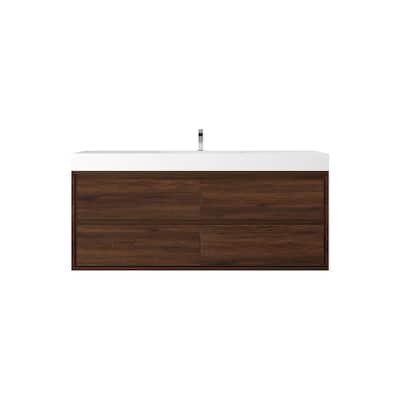Morava 60" Floating Vanity with Single Sink - 60