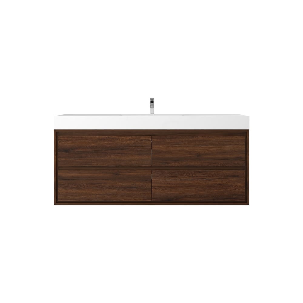 Morava 60" Floating Vanity with Single Sink - 60