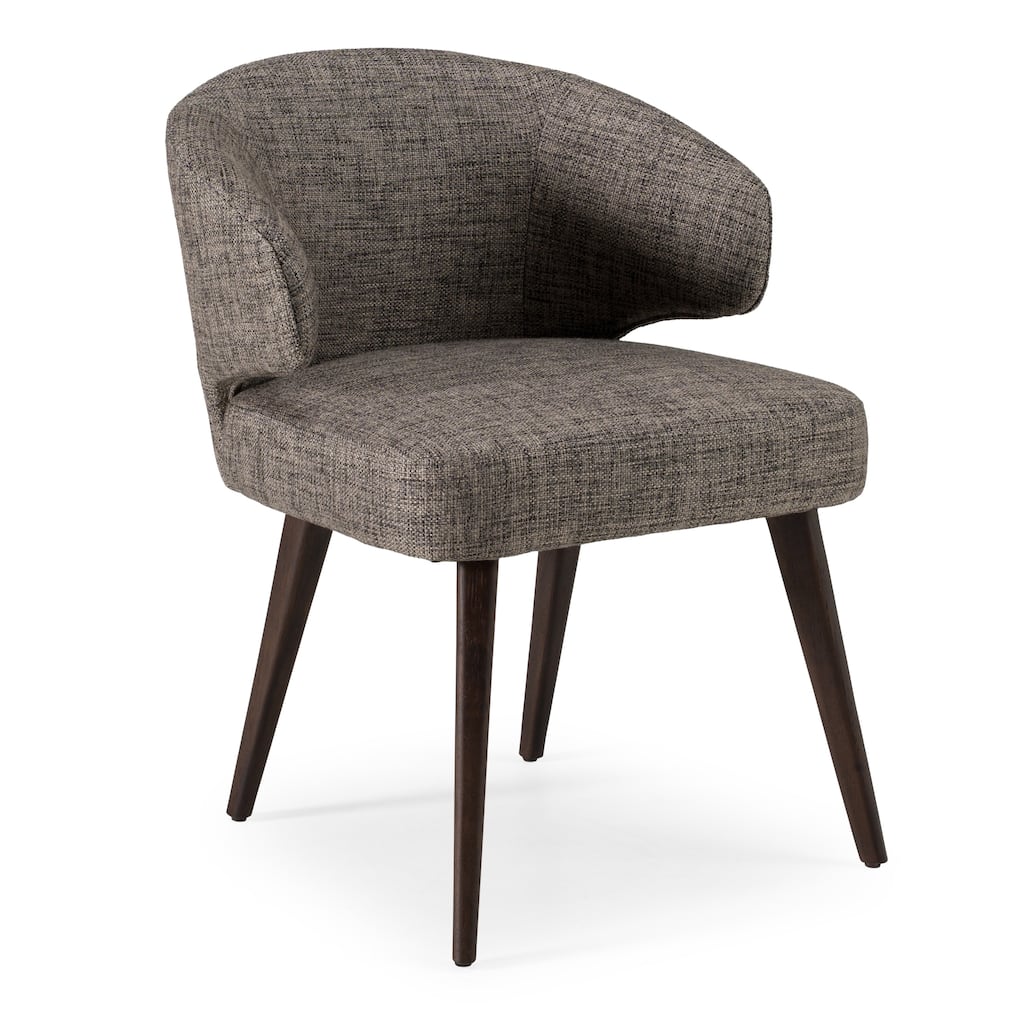 Modrest Bennet Grey Fabric Dining Chair