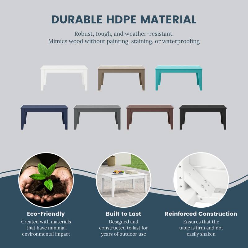 Laguna Outdoor Patio 5-Piece Porch Bench & Rocking Chair Conversation Set