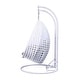 preview thumbnail 31 of 69, LeisureMod Chair Cover for 2-Person Hanging Egg Swing - Or Full Outdoor Wicker Patio Swing Lounger Chair with Stand & Cushions