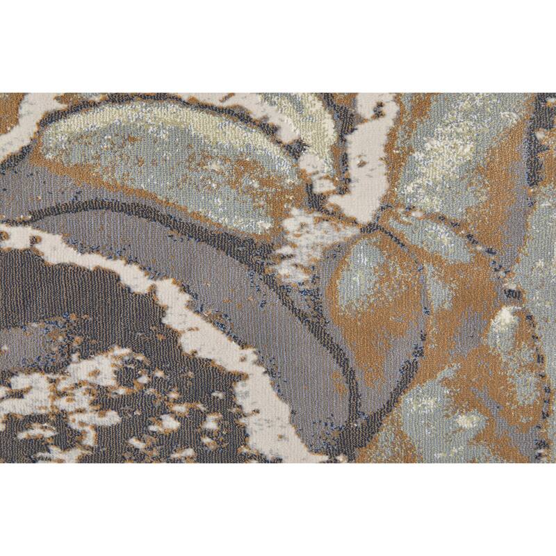 Grand Bazaar Takara Machine Made Abstract Modern Area Rug