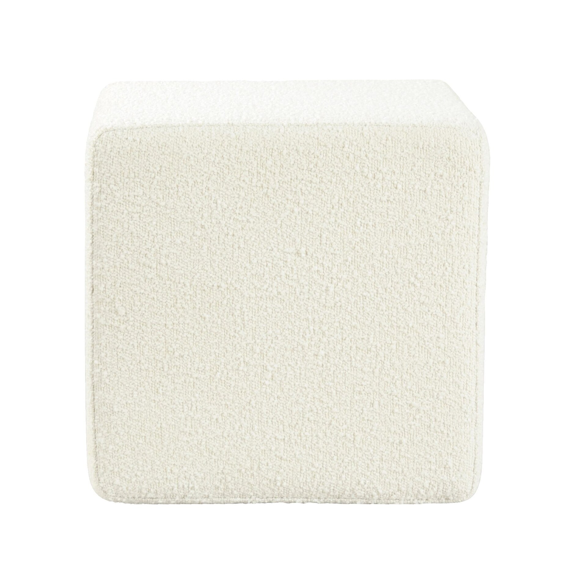 HomePop Modern Cube Ottoman - Picture 15 of 15