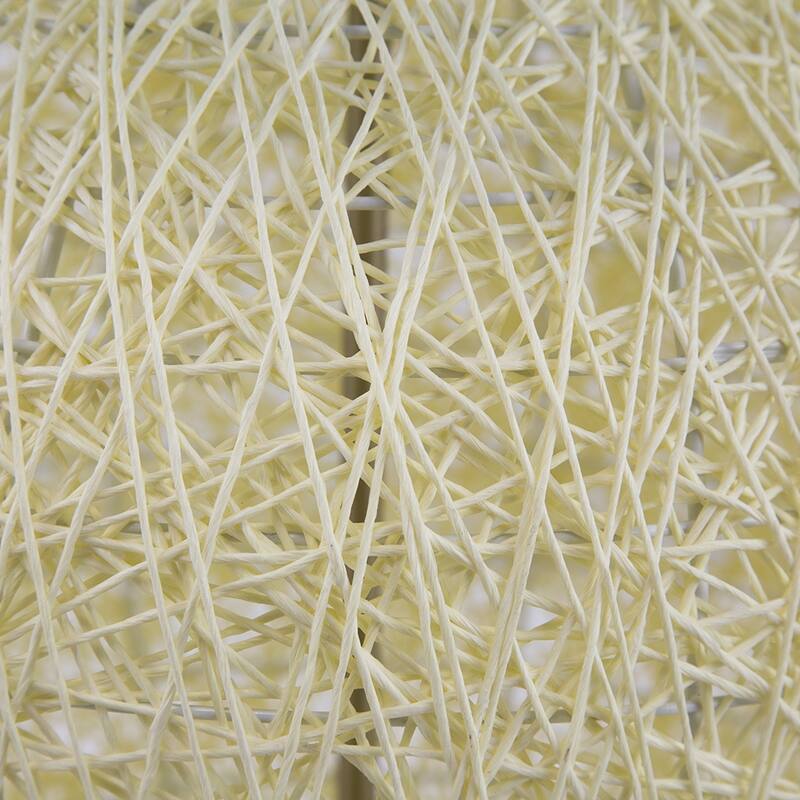 Table Lamp with Beige Paper Base