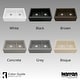 preview thumbnail 47 of 52, Karran Farmhouse/Apron-Front Quartz Double Bowl Kitchen Sink