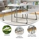 preview thumbnail 21 of 46, Indoor/Outdoor Commercial Grade Kids Folding Picnic Table with Benches - 37.5"D x 32.625"W x 21.5"H