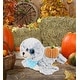 preview thumbnail 4 of 4, DolliBu Super Soft Plush Sea Lion Stuffed Animal with Pumpkin Decor - 8 inches