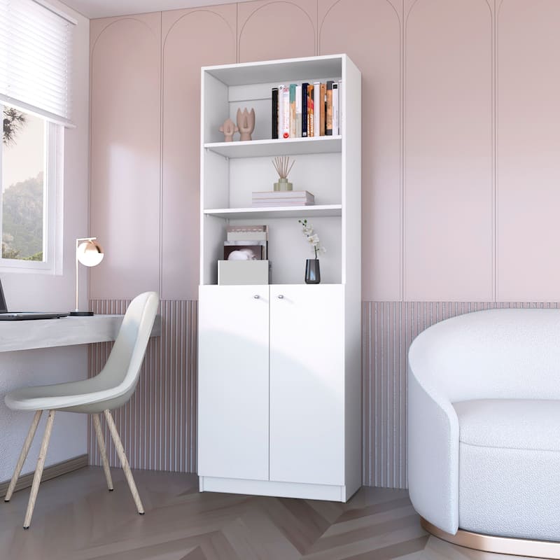 FM FURNITURE Sutton 2-Door Bookcase