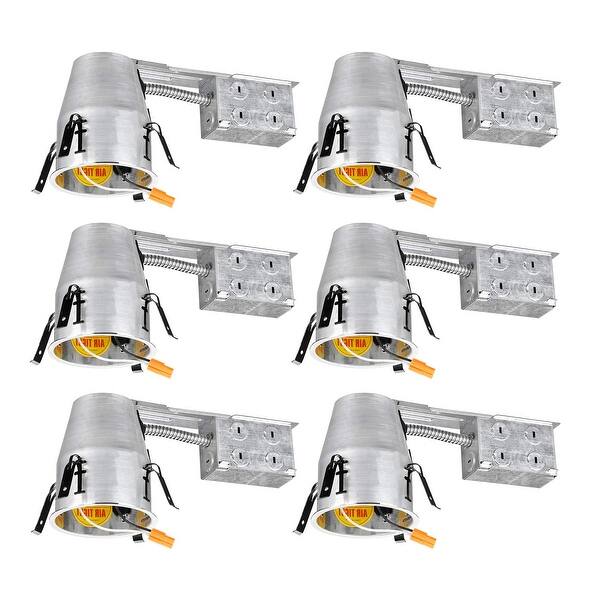 Shop 6 Pack 4 Remodel Can Air Tight Ic Housing Tp24 Connector