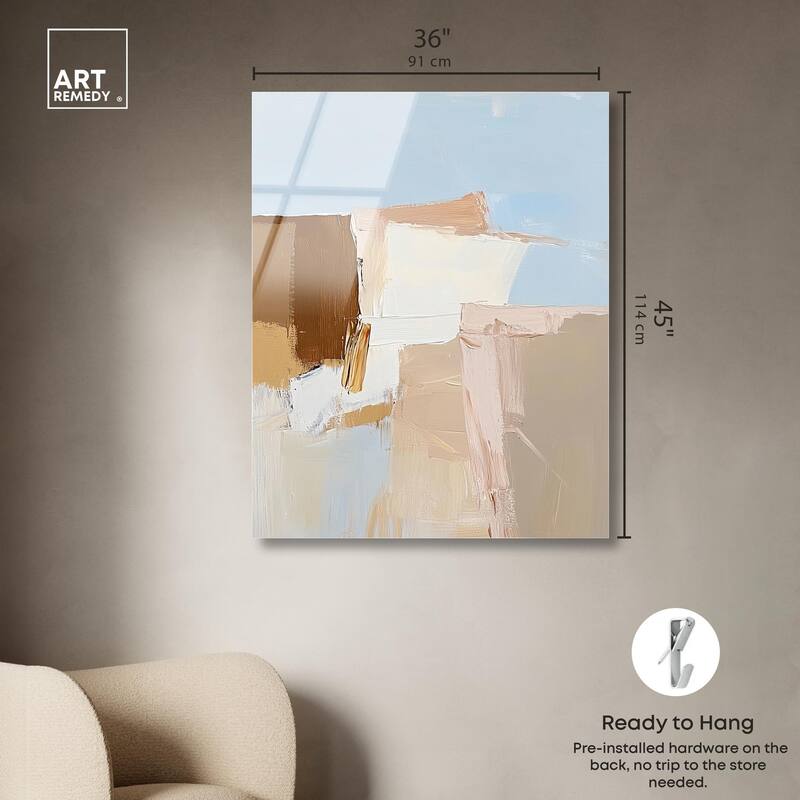 Earth and Ether Acrylic by Art Remedy, Ready to Hang