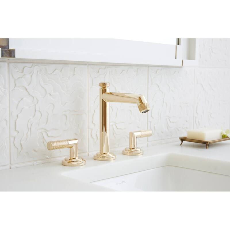 Kallista Pinna Paletta 1.2 GPM Widespread Bathroom Faucet with Tall