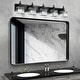 preview thumbnail 116 of 182, 2/3/4-Light Modern Bathroom Crystal Vanity Light Wall Sconces