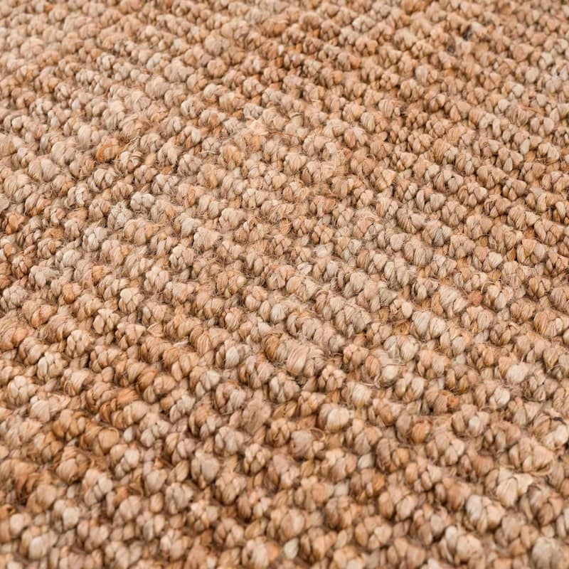 Hauteloom Jute Rug Collection - Natural Fiber Jute Farmhouse Area Rug