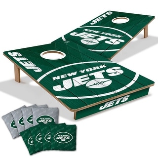 New York Jets NFL Tailgate Cornhole Board Set