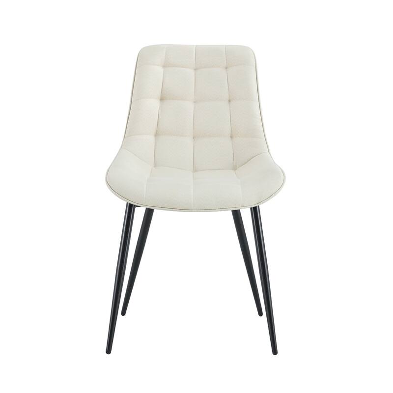 Modern Mesh Kitchen Dining Chair with Cushion, Backrest, Metal Legs for Dining Room Kitchen Living Room Bedroom