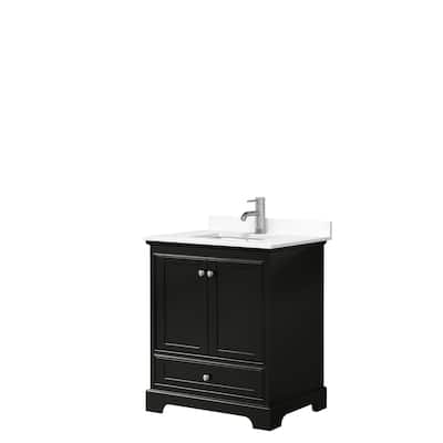 Deborah 30-inch Single Vanity, Cultured Marble Top