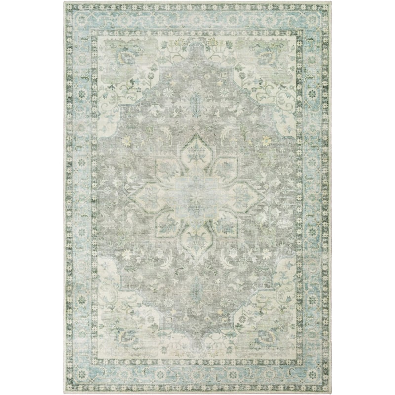 Livabliss Erin Updated Traditional Medallion Area Rug