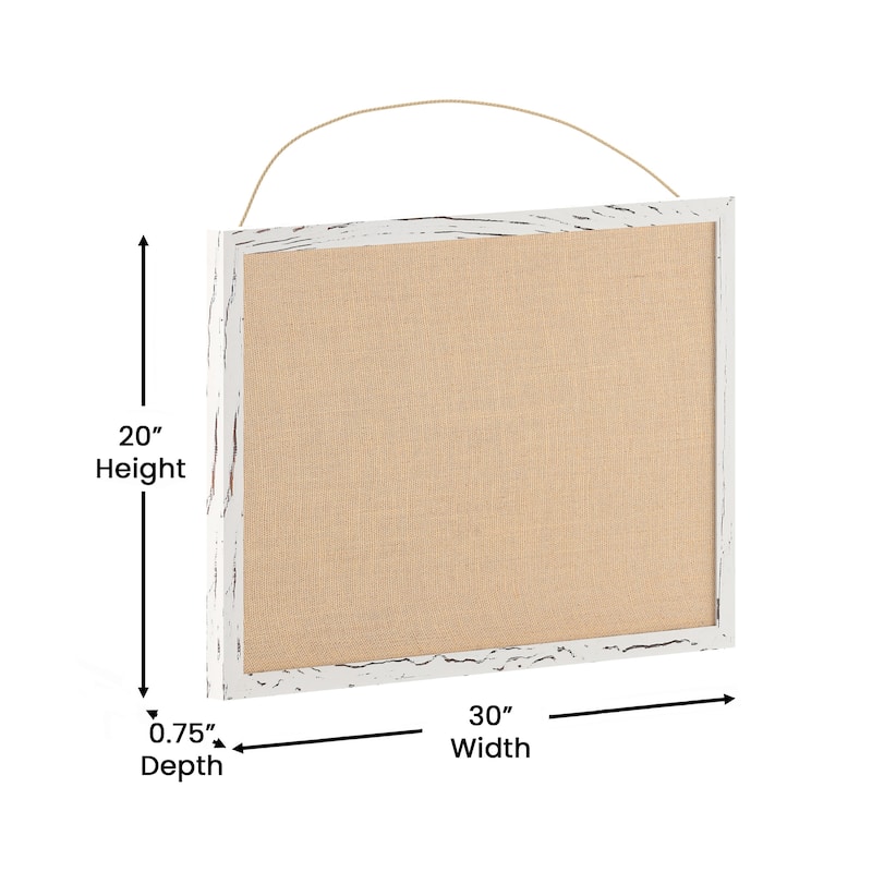 Commercial Wall Mount Linen Board with Wooden Push Pins