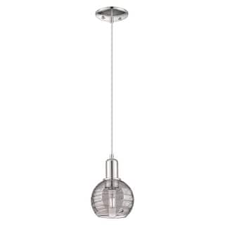 Innovations Lighting Downtown Urban - Athens Deco Swirl - 1 Light 6" Cord Hung Mini Pendant
