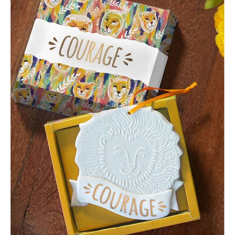 Ceramic Ornament with Gift Box, St. Jude