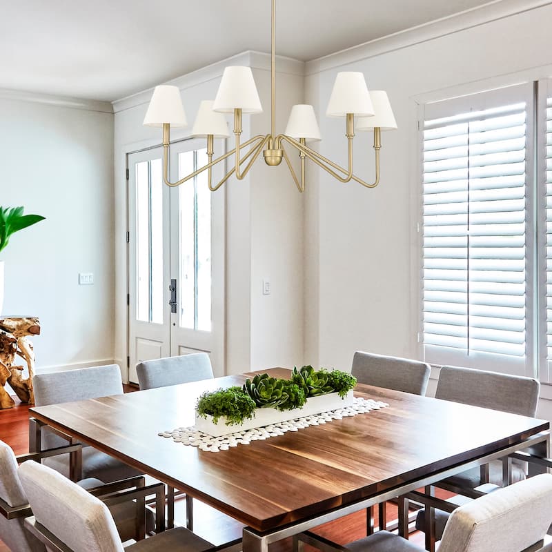 Kennedy 29.75" Wide 6-Light Chandelier