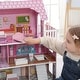 preview thumbnail 8 of 7, Enchanting Large Wooden Dollhouse Playset Kids Imaginative Role Play Toy