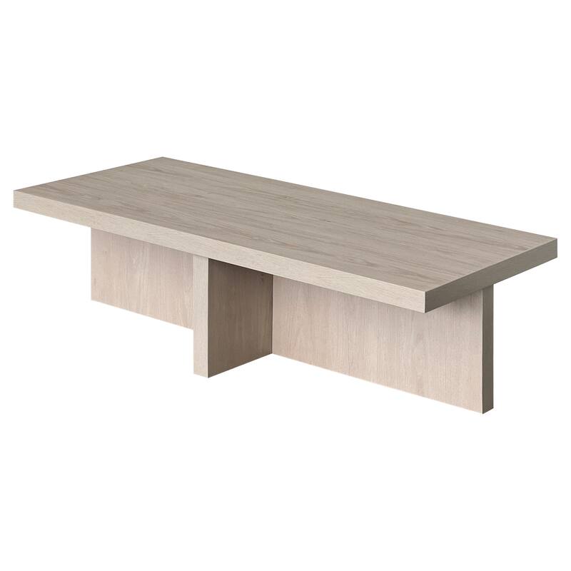 Elna 54" Wide Rectangular Coffee Table - 54" Wide