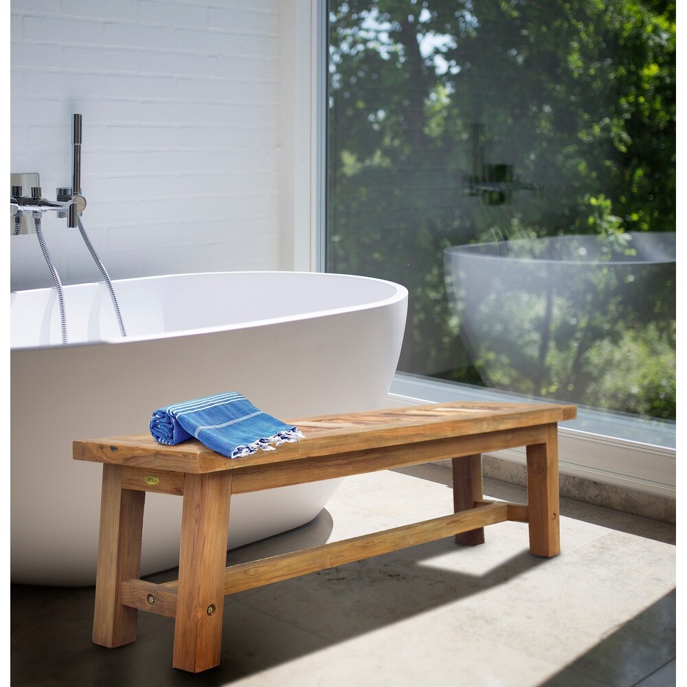 Bed bath and discount beyond teak shower bench