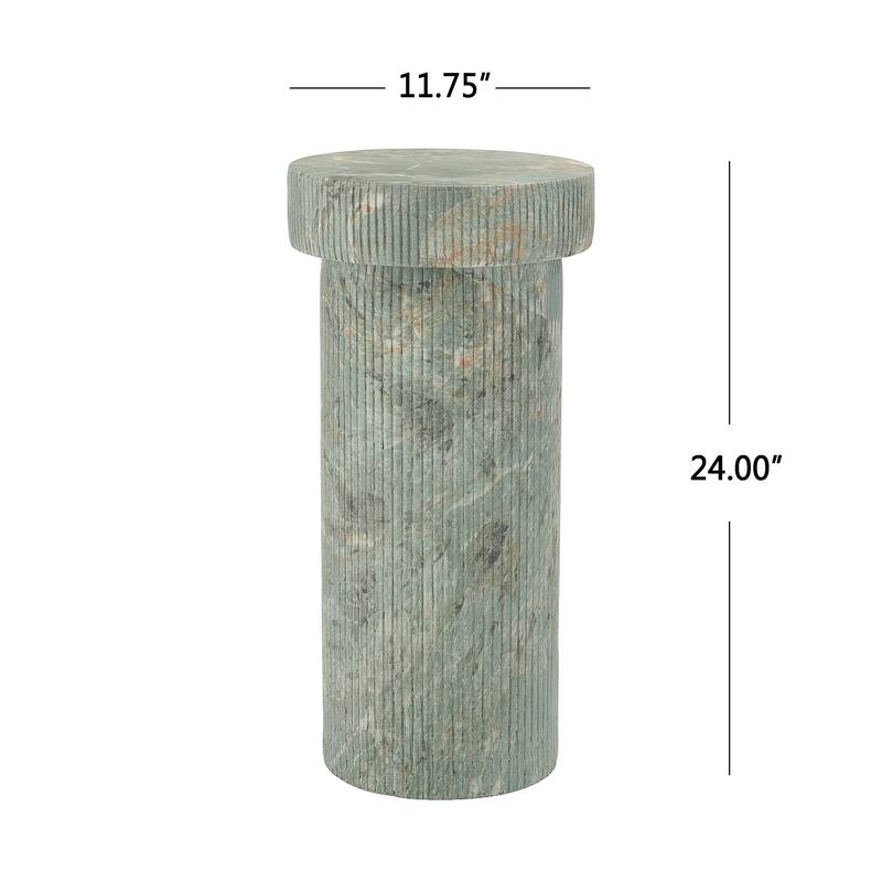 Christopher Knight Home- Carl MGO Outdoor Column Plant Stand