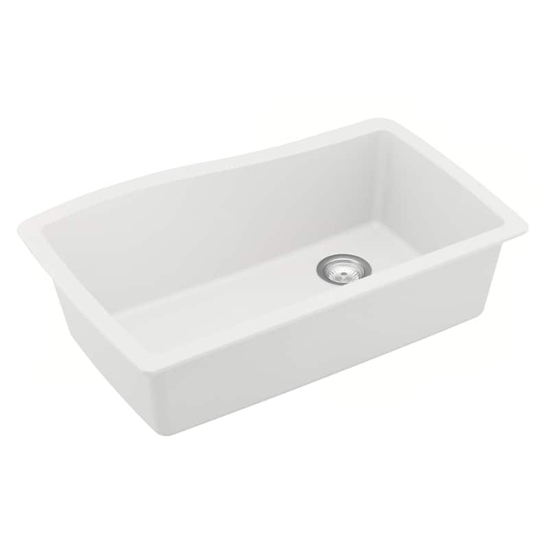 Karran Undermount Quartz Single Bowl Kitchen Sink