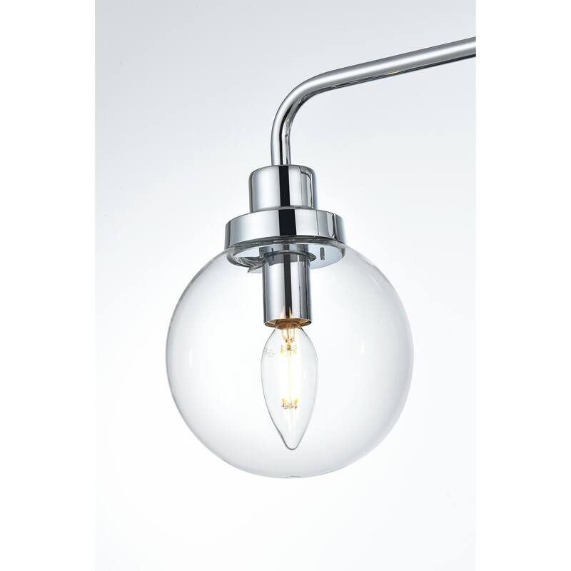 Hudson 2-light Bath Sconce with Clear Shade