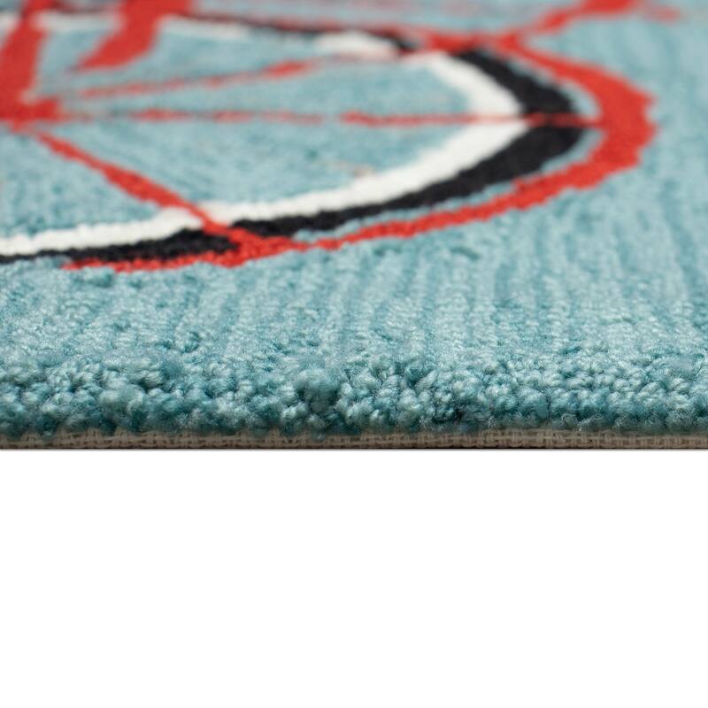Liora Manne Frontporch Bike Ride Indoor/Outdoor Rug