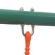 preview thumbnail 2 of 6, vidaXL Swing Set with Slide and 3 Seats Orange